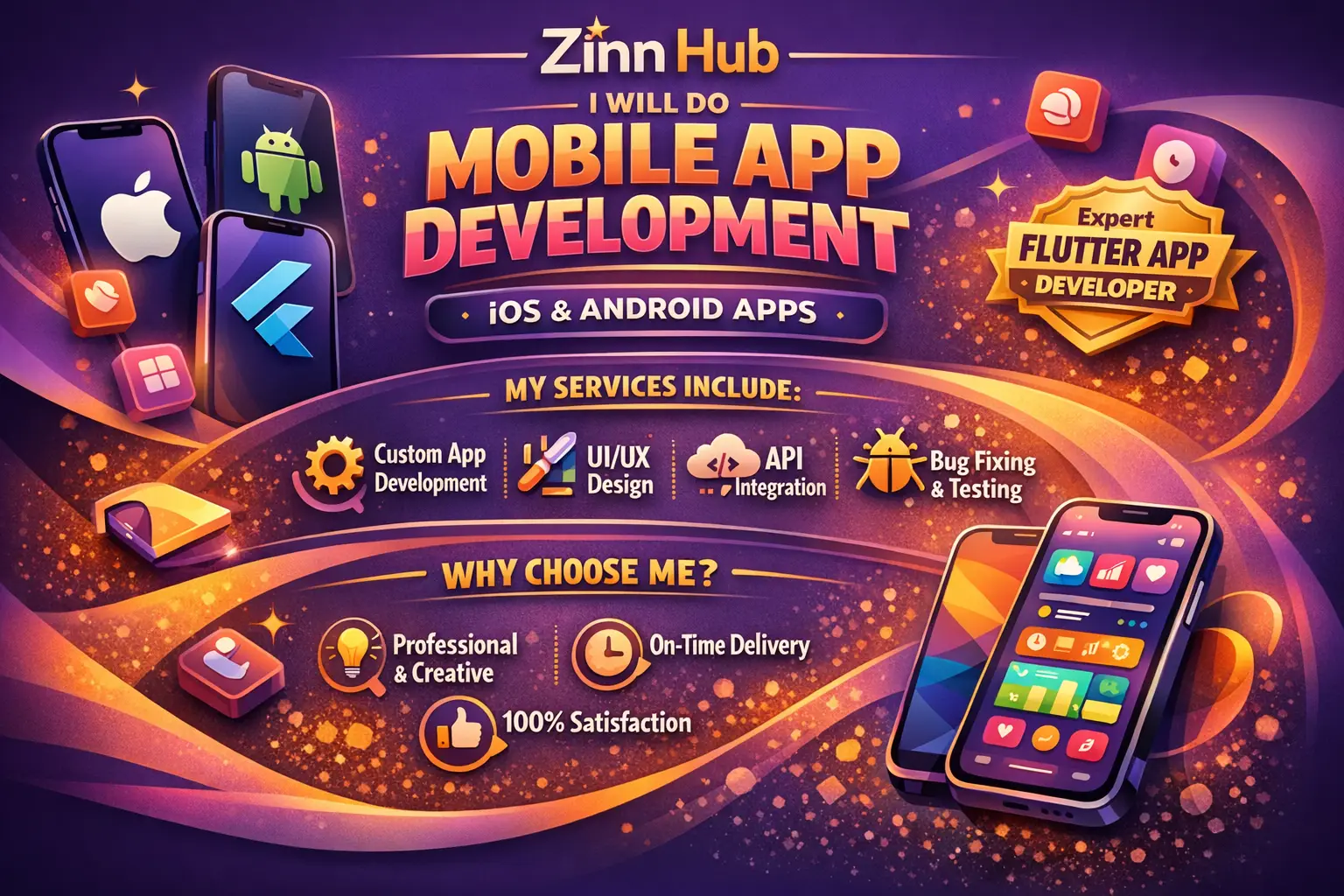 Do Mobile App Development, Ios App Android Development Flutter App Developer 1 Do Mobile App Development