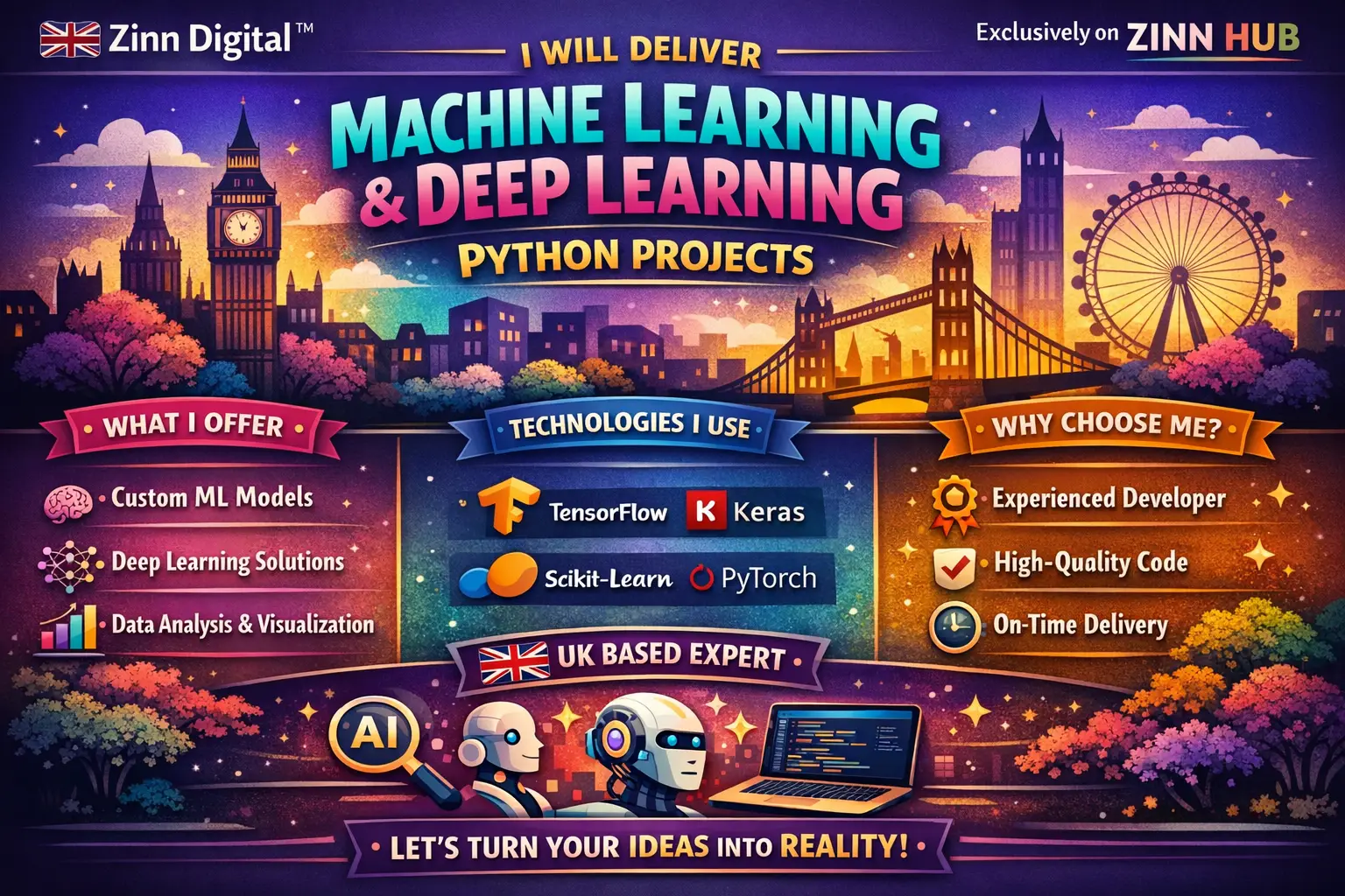 I Will Deliver Machine Learning And Deep Learning Python Projects 1 I Will Deliver Machine Learning And Deep Learning Python Projects