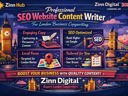 Professional SEO Website Content Writer for London Business Copywriting