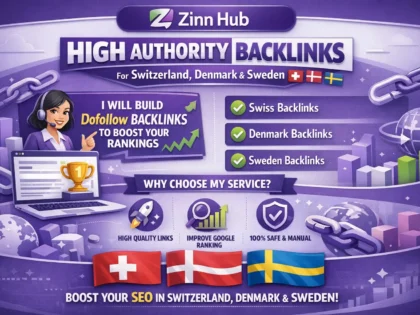 Build A High Ranking Dofollow Backlinks For Switzerland
