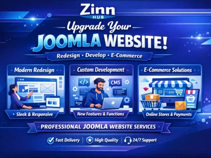 upgrade joomla website design