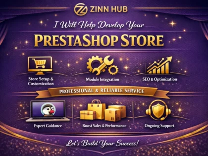 help developing your prestashop store