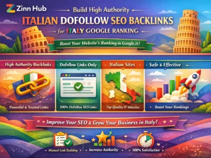 Build High Authority Italian Dofollow Seo Backlinks For Italy Google Ranking