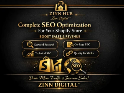 Implement Complete Seo Optimisation For Your Shopify E-Commerce Store To Boost Sales And Revenue 2 Implement Complete Seo Optimisation For Your Shopify E-Commerce Store To Boost Sales And Revenue