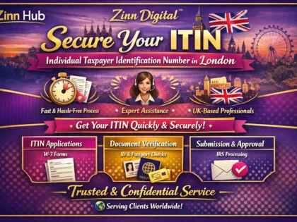 Secure Your ITIN Individual Taxpayer Identification Number in London
