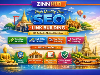 make high quality thai dofollow SEO link building DR authority thailand backlink