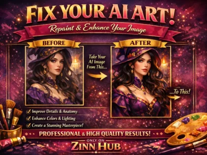 fix your ai generated art image