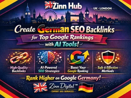 Create German Seo Backlinks For Top Google Rankings With Ai Tools