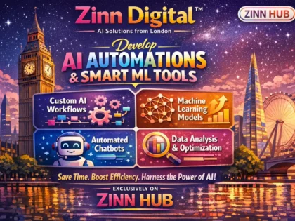 Develop AI automations and smart machine learning tools