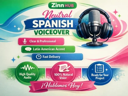 Record A Neutral Spanish Voiceover