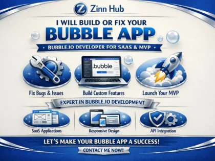 build or fix your bubble app