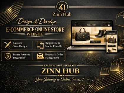 design and develop ecommerce online store website