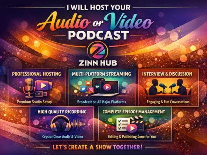 host your audio or video podcast