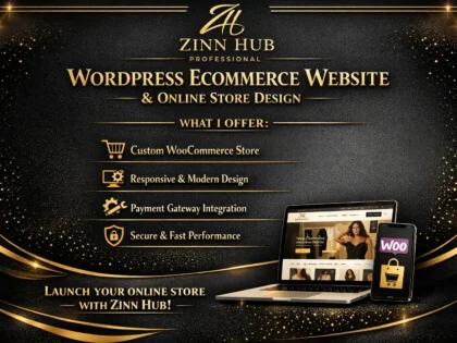 Develop Wordpress Ecommerce Website, Design Woocommerce Website And Online Store 2 Develop Wordpress Ecommerce Website