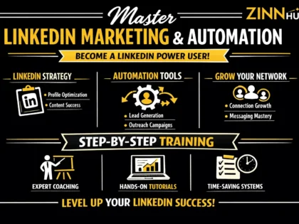 train you to master linkedin marketing and automation tools