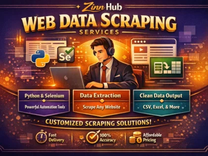 do data scraping in website scraping using python