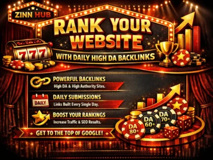 rank your website with daily basis high da backlinks