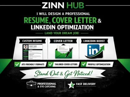 design a professional resume