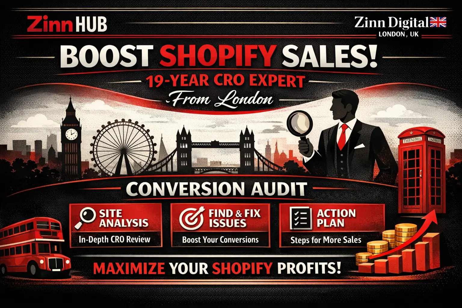 Boost Shopify Sales - 19-Year Cro Expert From London, Conversion Audit 1 Boost Shopify Sales - 19-Year Cro Expert From London