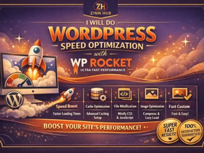 do wordpress speed optimization with wp rocket