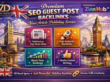Premium SEO guest post backlinks & news article publishing service