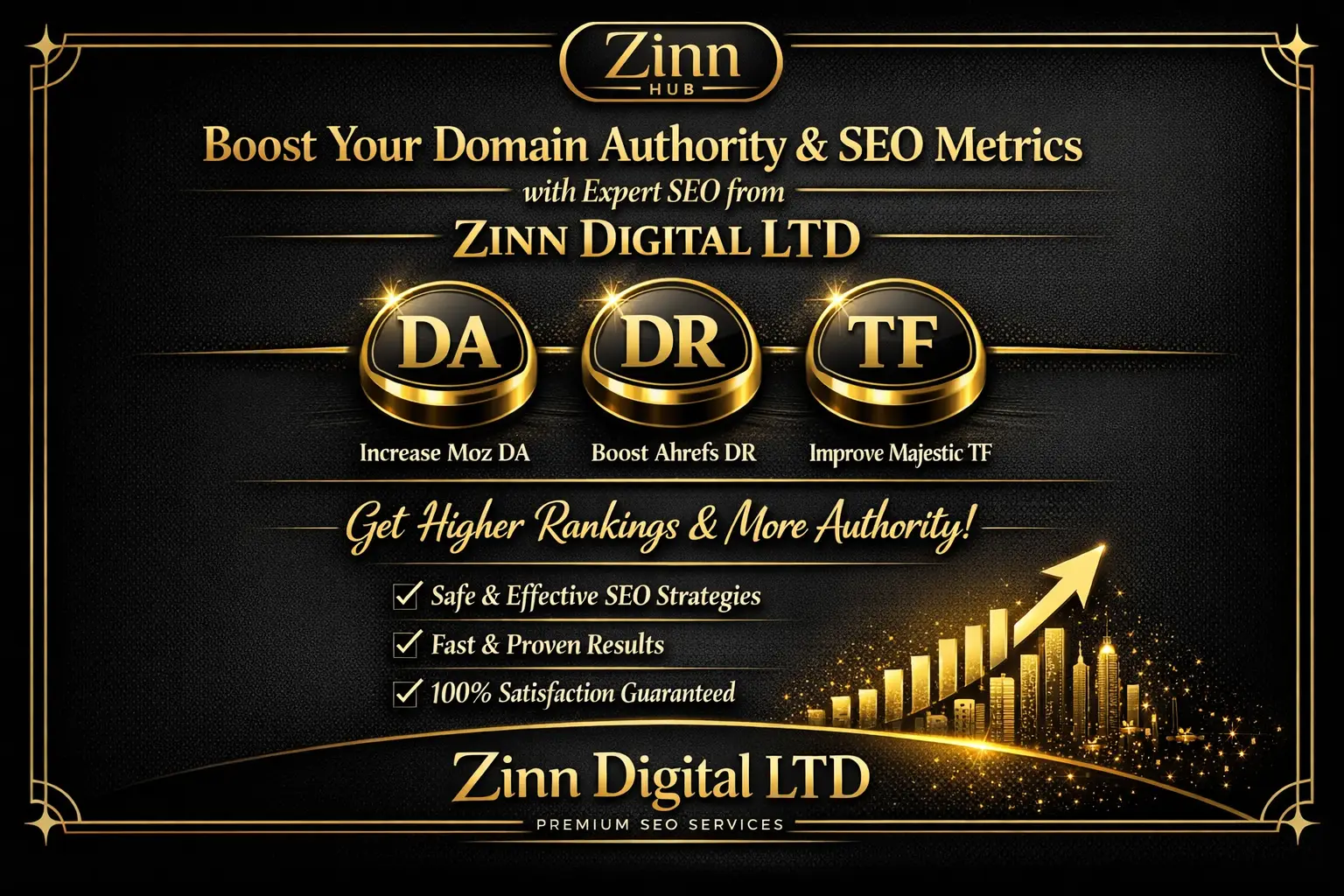 Boost Your Domain Authority, Dr, Moz Da &Amp; Tf With Expert Seo From Zinn Digital™ 1 Boost Your Domain Authority