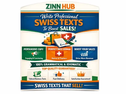 write professional swiss texts to boost sales