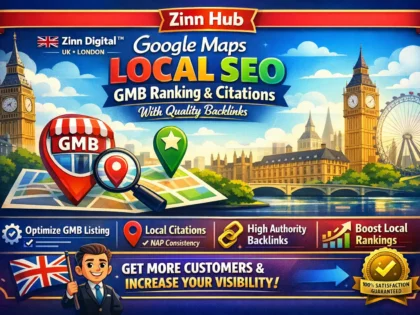 Google Maps Local SEO GMB Ranking Citations with Quality Backlinks