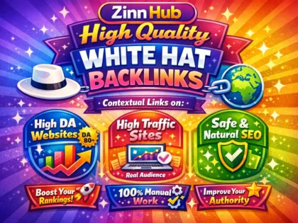 do white hat contextual backlinks on high traffic da website