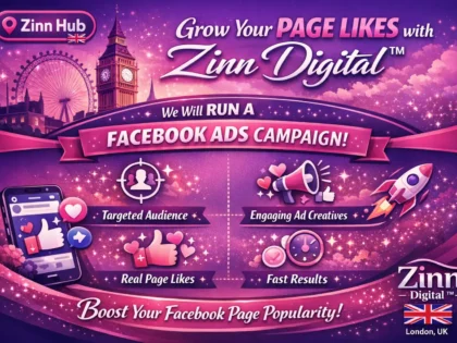 Run A Facebook Ad Campaign To Grow Page Likes With Zinn Digital ™
