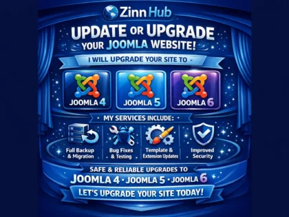 Update Or Upgrade To Joomla 4