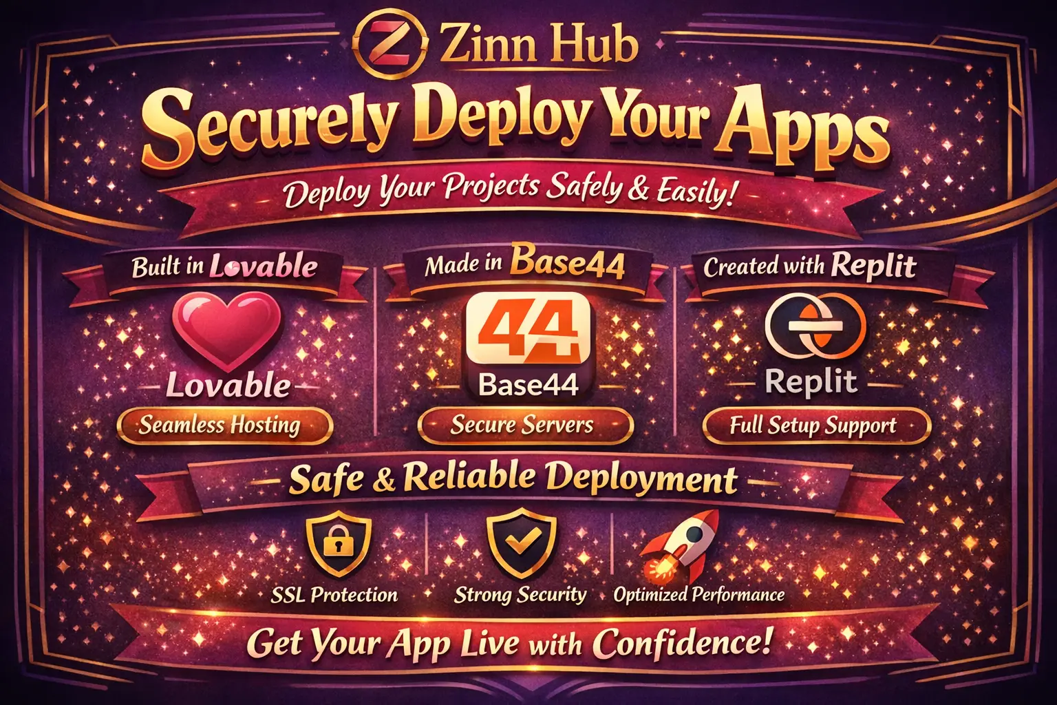 Securely Deploy Apps Built In Lovable, Base44, Replit, Etc 1 Securely Deploy Apps Built In Lovable