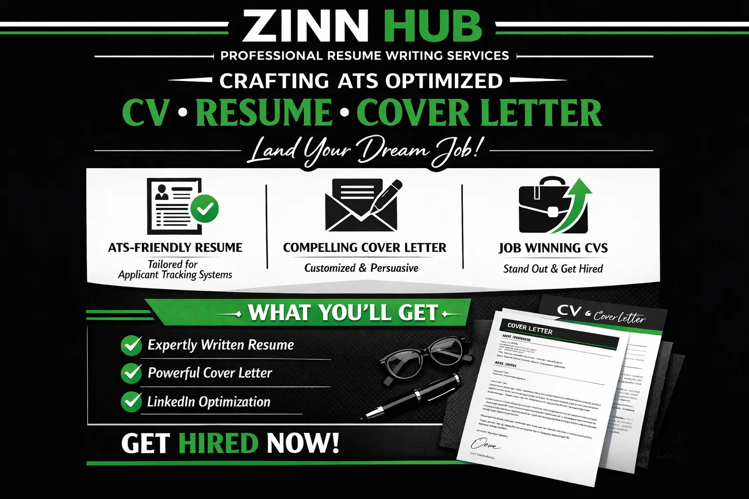 Craft Ats Optimized Cv, Resume, Cover Letter, Job Winning Resume Writing 1 Craft Ats Optimized Cv