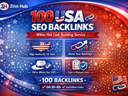 create 100 USA SEO backlinks white hat link building service