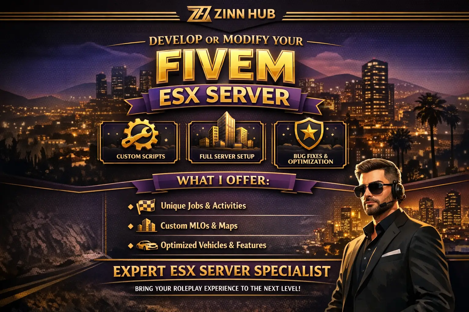 Develop Or Modify Your Fivem Esx Server 1 Develop Or Modify Your Fivem Esx Server