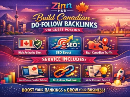 build canadian do follow backlinks via guest posting