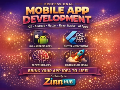 Mobile App Development iOS Android Flutter React Native AI Apps