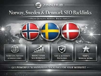 do norway sweden denmark SEO high quality norwegian swedish danish backlinks