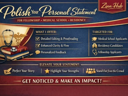 edit your personal statement for fellowship