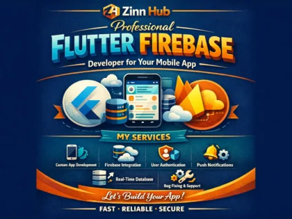 Professional Flutter Firebase developer for your mobile app