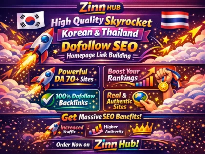 high quality skyrocket korean thiland dofollow SEO homepage link building