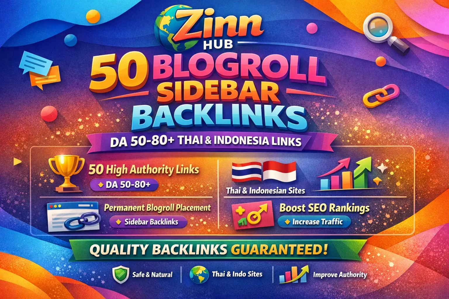 Provide 50 Blogroll Sidebar Da 50 To 80 Plus Thai Indonesia Quality Backlink 1 Provide 50 Blogroll Sidebar Da 50 To 80 Plus Thai Indonesia Quality Backlink