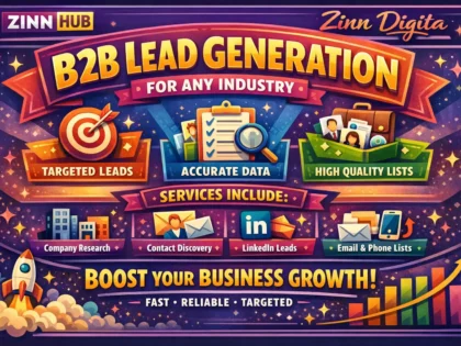 provide b2b lead generation for any industry