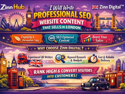 Write Professional Seo Website Content That Sells In London