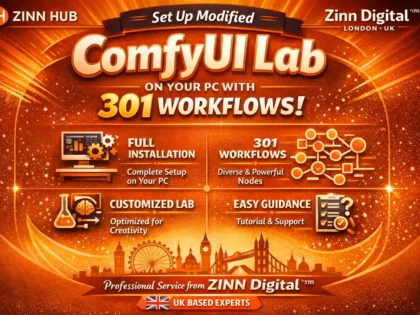 Set Up Modified Comfyui Lab In Ur Pc With 301 Workflows