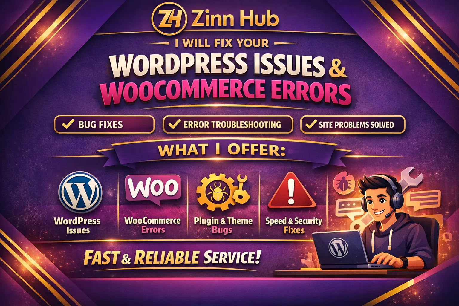 Fix Wordpress Issues, Bugs And Woocommerce Errors 1 Fix Wordpress Issues