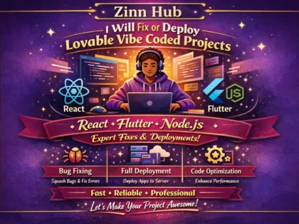 fix or deploy lovable vibe coded react