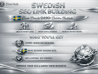 create powerful swedish SEO link building with da90 dofollow backlinks