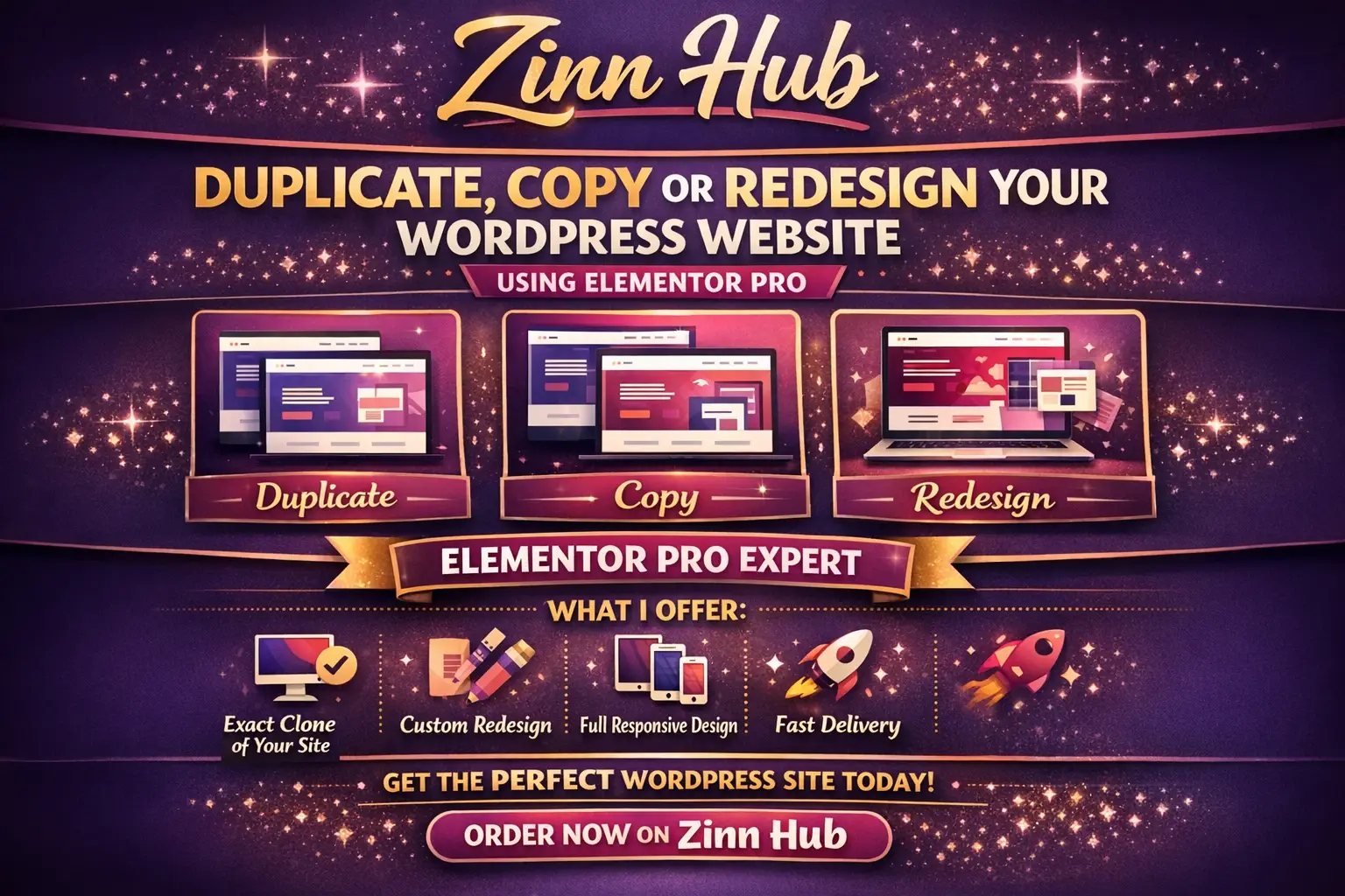 Duplicate Copy Clone Or Redesign Wordpress Website Using Elementor Pro 1 Duplicate Copy Clone Or Redesign Wordpress Website Using Elementor Pro