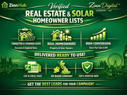 Provide Verified Real Estate And Solar Homeowner Lists 2 Provide Verified Real Estate And Solar Homeowner Lists